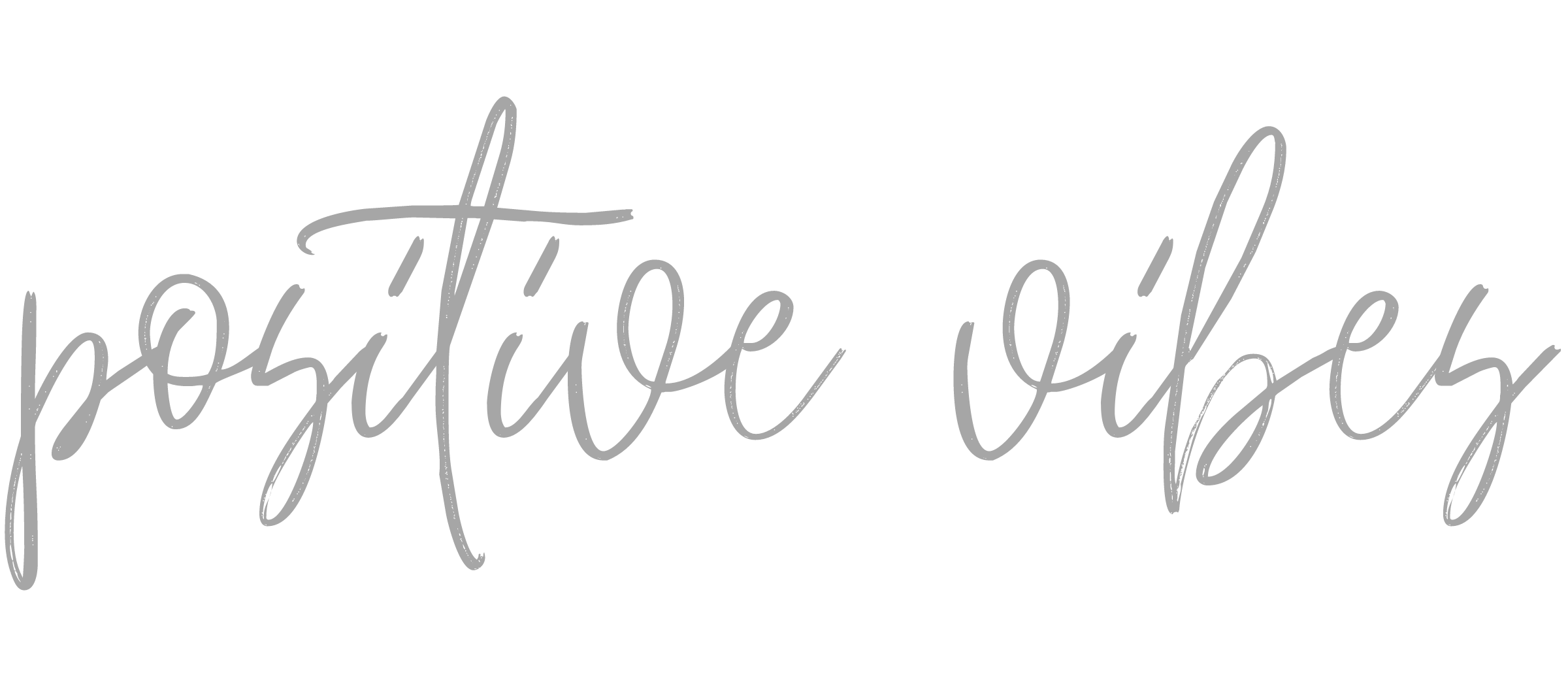 Positive Vibes Apparel logo